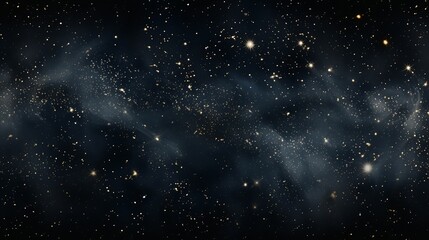 Fototapeta premium Night sky filled with stars galaxies and constellations 