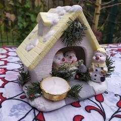 New Year, December 31, New Year tree, Santa, deer, gifts