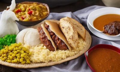 rice with pork