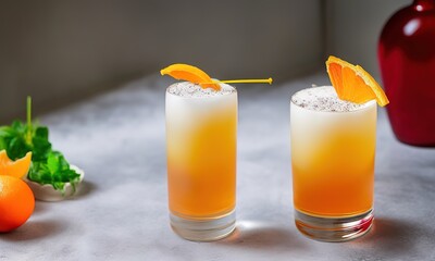 fresh orange juice