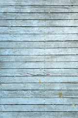 Surface of old brown chipped and deteriorated wood texture - obrazy, fototapety, plakaty