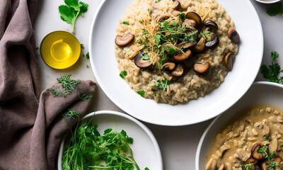 risotto with mushrooms