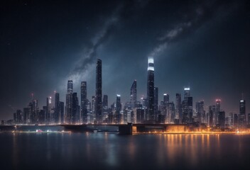 Fototapeta premium refinery at night