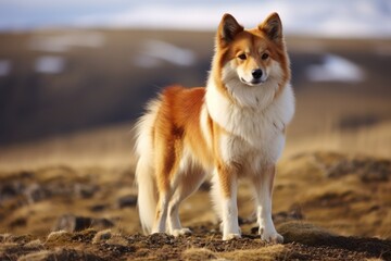 Icelandic Sheepdog Dog - Portraits of AKC Approved Canine Breeds