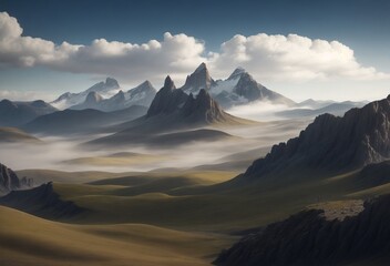 sunrise over the mountains