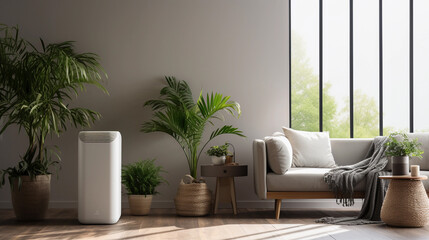 Cozy room air purifier to filter and clean dust and viruses in your home