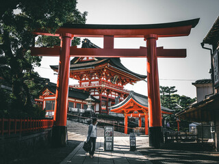japanese temple - obrazy, fototapety, plakaty