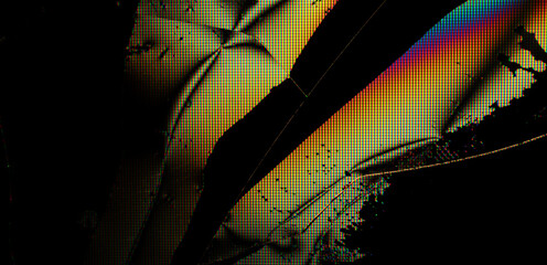 broken matrix LCD screen RGB original wallpaper