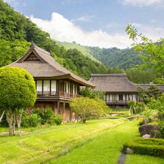 Fototapeta na wymiar 日本の家屋