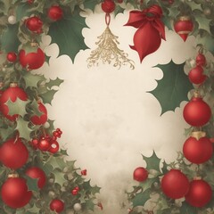 Christmas greeting card background