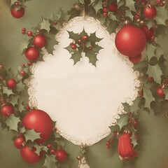 Christmas greeting card background