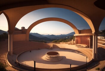 roman aqueduct country