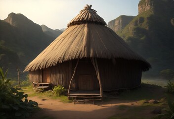 traditional village in the jungle