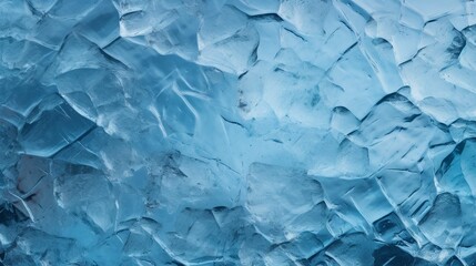 Abstract ice background. Blue background with cracks on the ice surface. photography ::10 , 8k, 8k render