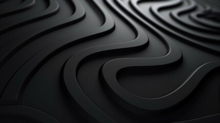 Closeup detail of black basketball ball texture background. Horizontal sport theme poster, greeting...