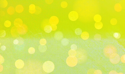 Yellow bokeh background for seasonal, holidays, event and celebrations