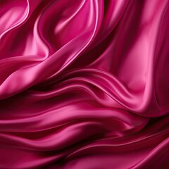 Fototapeta premium Magenta silk background