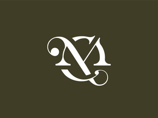 Monogram CM or MC logo is luxurious, mature and classic modern style. By combining the two letters in a unique, simple and eye-catching way. Suitable for initials, signatures, personal logos, fashion 