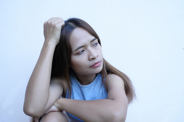 Fototapeta premium Stop abusing violence, Children violence and abused concept