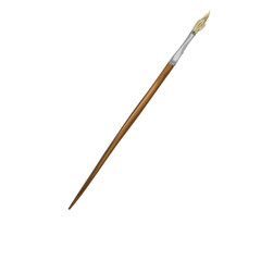 a painting brush, without a background