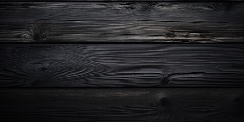 木材の茶色や黒色の壁の板パネルのテクスチャの背景画像　timber wood brown wall plank panel texture background Generative AI - obrazy, fototapety, plakaty