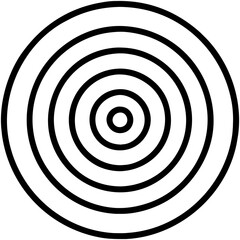 black and white spiral