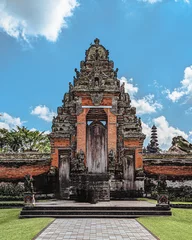 Tuinposter Bali, Indonesia - July 20, 2023: Tropical paradise known for its lush landscapes, vibrant culture, ancient temples, and beautiful beaches.  © Aneesh Prodduturu