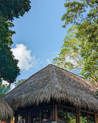 Bali, Indonesia - July 20, 2023: Tropical paradise known for its lush landscapes, vibrant culture, ancient temples, and beautiful beaches.
