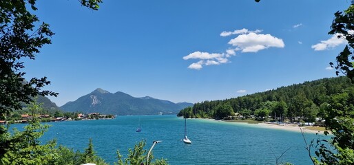 Walchensee or Lake Walchen is one of the deepest and largest alpine lakes in Germany, with a...