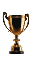 Fototapeta na wymiar Gold trophy cup, Winner PNG Transparent Images, Trophy cup. Champion trophy, shiny golden cup png, sports award. Winner prize, champions realistic celebration winning concept