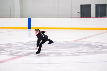 Figure skating practice