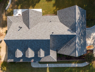Residential Roof Inspection Drone Photos © Oak City Drone