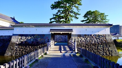 神奈川県小田原城の城門