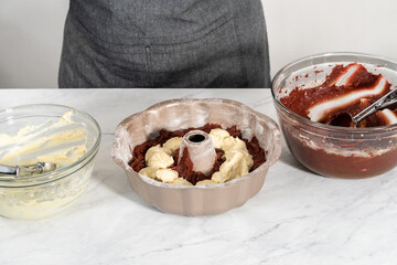Red velvet bundt cake