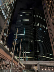 Fototapeta premium 東京汐留午前０時