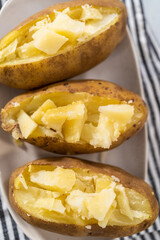 Pressure Cooker Baked Potatoes
