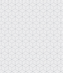 Elegant cubic pattern with vertical and horizontal lines