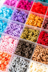 Colorful Clay Beads Set for Creative Kids' Bracelet Making