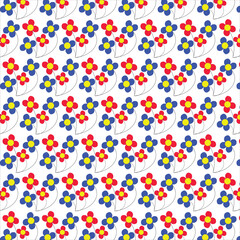 pattern with flowers