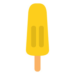 Popsicle vector illustration. Design element with summer theme.