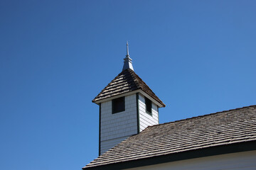 Steeple Against the Blue Sky