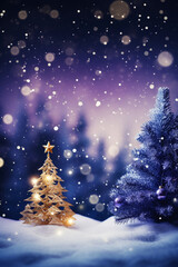 Beautiful Christmas tree miniature decorations