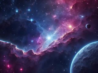 Obraz premium planet and space