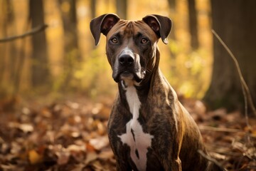 Treeing Tennessee Brindle Dog - Portraits of AKC Approved Canine Breeds