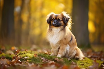 Tibetan Spaniel Dog - Portraits of AKC Approved Canine Breeds