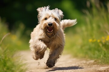 Soft-Coated Wheaten Terrier Dog - Portraits of AKC Approved Canine Breeds