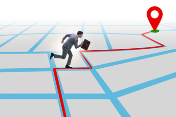 Concept of navigation in the city