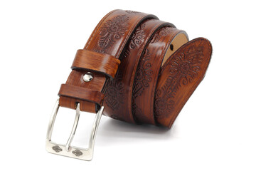 brown leather belt folklore