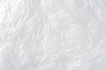 white crumpled paper texture background