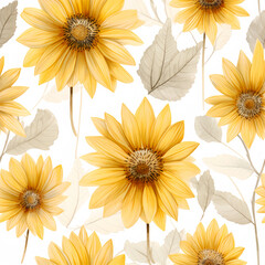 Pattern design for background and wallpaper flower